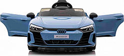 Дитяча акумуляторна машинка Audi RS E-Tron GT Синя