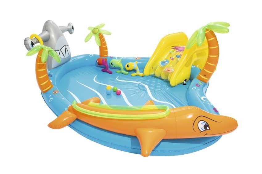 Басейн надувний дитячий Sea Pool Bestway 53067 280х257х87 см, фото 1