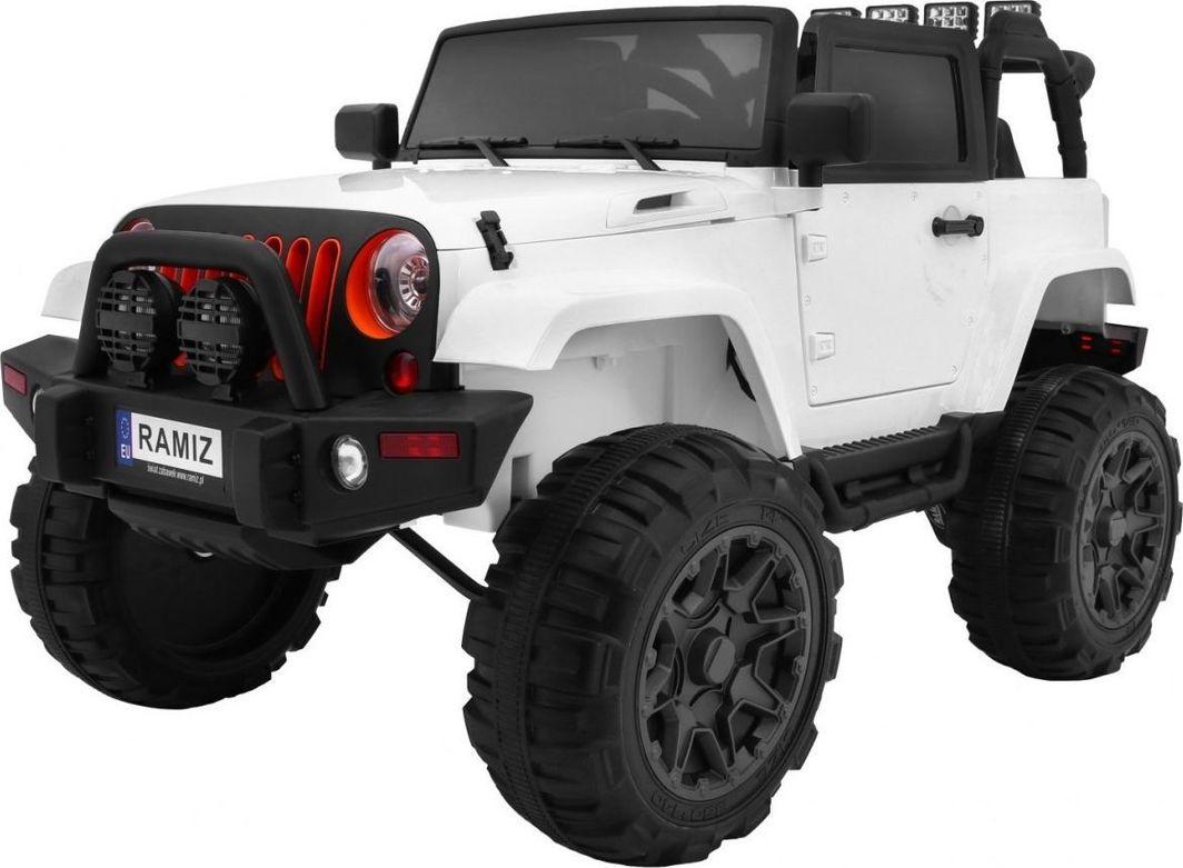 Дитяча акумуляторна машинка All Terrain Біла, фото 1