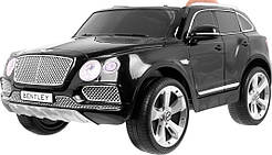 Дитяча акумуляторна машинка Bentley Bentayga Чорна
