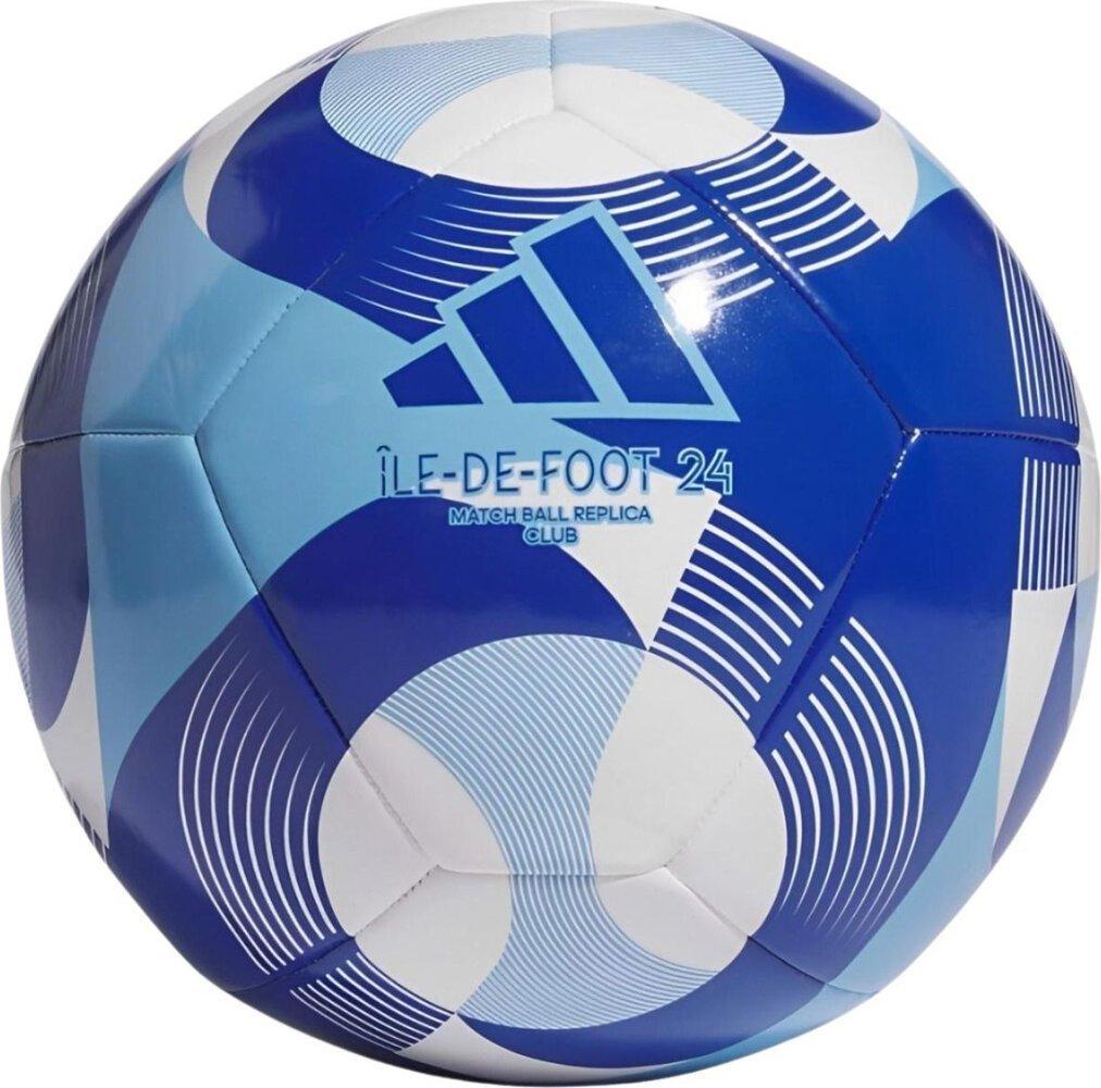 Футбольний м'яч Adidas Olympic 24 Club синій IW6328 розмір 5