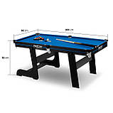 Більярдний стіл з аксесуарами Neo-Sport NS-808, 183 x 92 x 81 см, фото 8