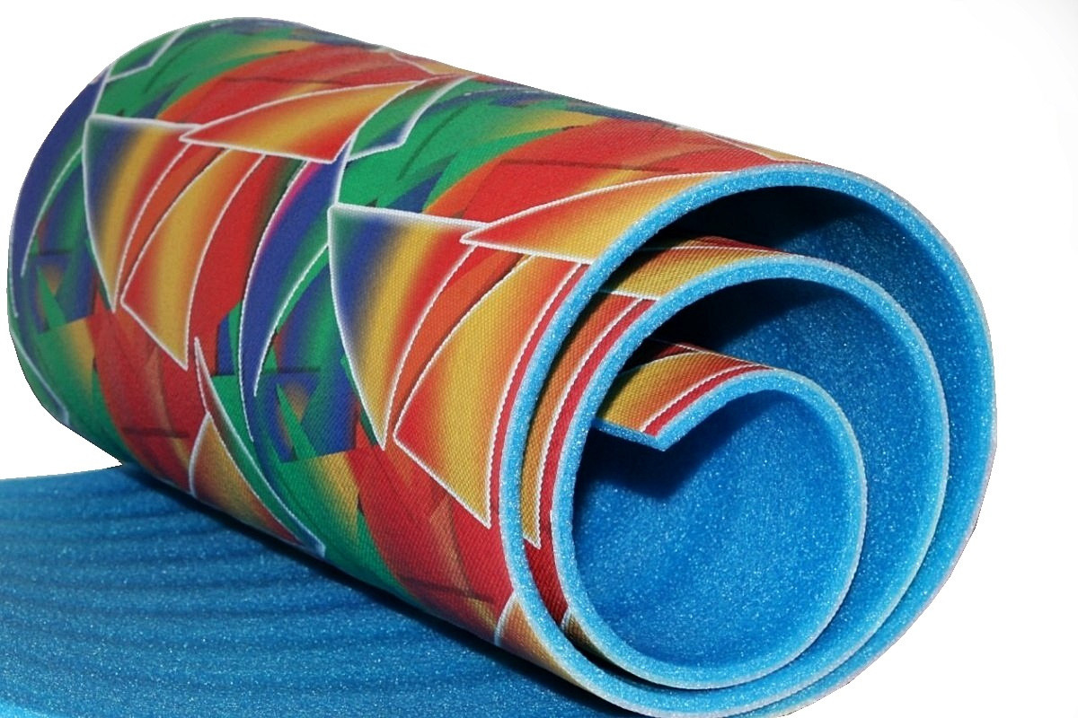 Килимок туристичний MASTER 180х50х0,8 см, різнокольоровий, фото 1