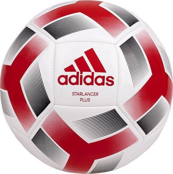 М'яч для футболу Adidas Starlancer Plus біло-червоний IA0969 3