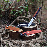 Чохол шкіряний для К3, коричневий, фото 3