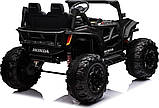 Дитячий акумуляторний позашляховик HONDA 4x4 Чорний, фото 7