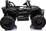 Дитячий акумуляторний позашляховик HONDA 4x4 Чорний, фото 8