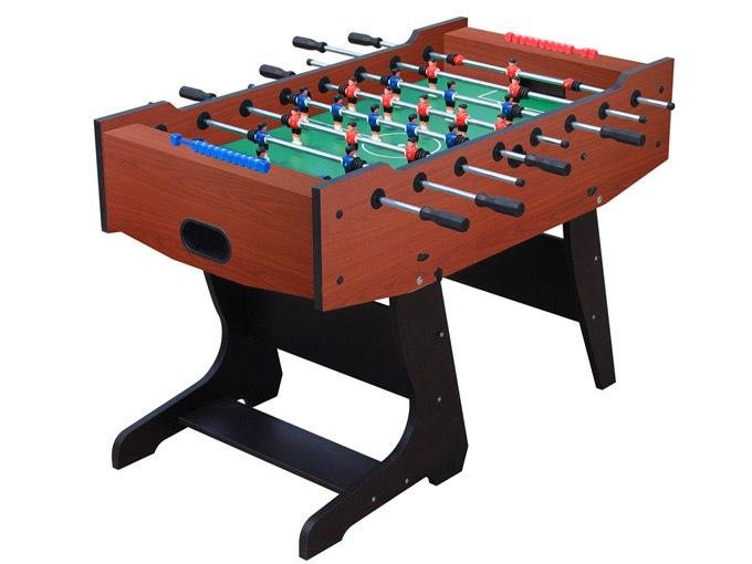 Настільний футбол складний SPARTAN Wuzzler, 140 х 74,5 х 91,5 см - коричневий, фото 1