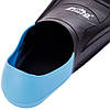 Короткі ласти CIMA для тренувань у басейні із закритою п'ятою, розмір (XS) 30-32 Чорний/Синій PL-6090-01, фото 6
