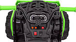 Дитячий акумуляторний квадроцикл Зелений, фото 8