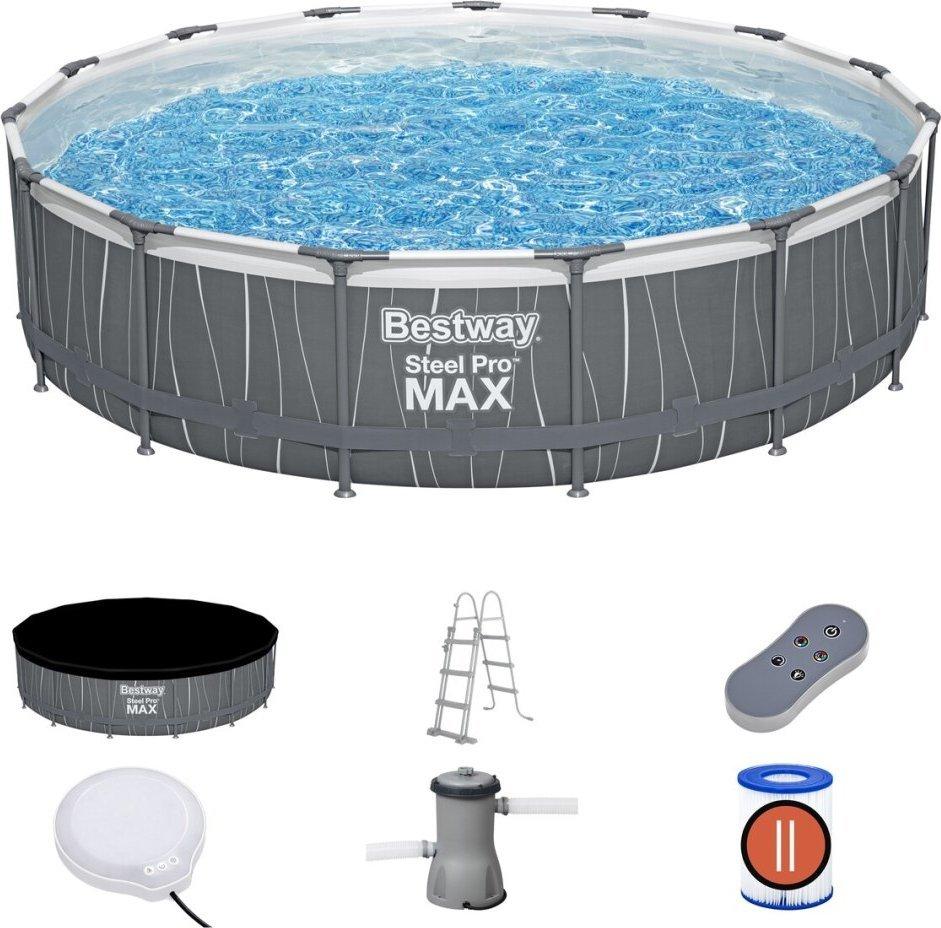 Басейн каркасний BESTWAY SteelPRO 15FT 457 x 107 см, фото 1