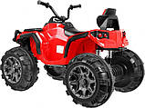 Дитячий акумуляторний квадроцикл Червоний, фото 4