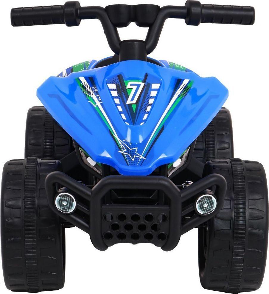 Дитячий акумуляторний квадроцикл Little Monster Синій 25 Вт привід, фото 1