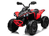 Дитячий акумуляторний квадроцикл Maverick Quad Червоний, фото 3