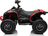 Дитячий акумуляторний квадроцикл Maverick Quad Червоний, фото 4