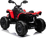 Дитячий акумуляторний квадроцикл Maverick Quad Червоний, фото 5