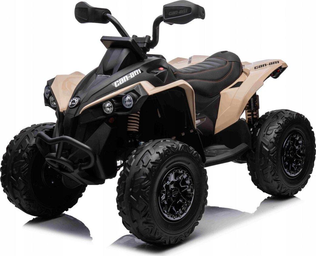 Дитячий акумуляторний квадроцикл Maverick Quad Коричневий, фото 1