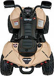 Дитячий акумуляторний квадроцикл Maverick Quad Коричневий, фото 6