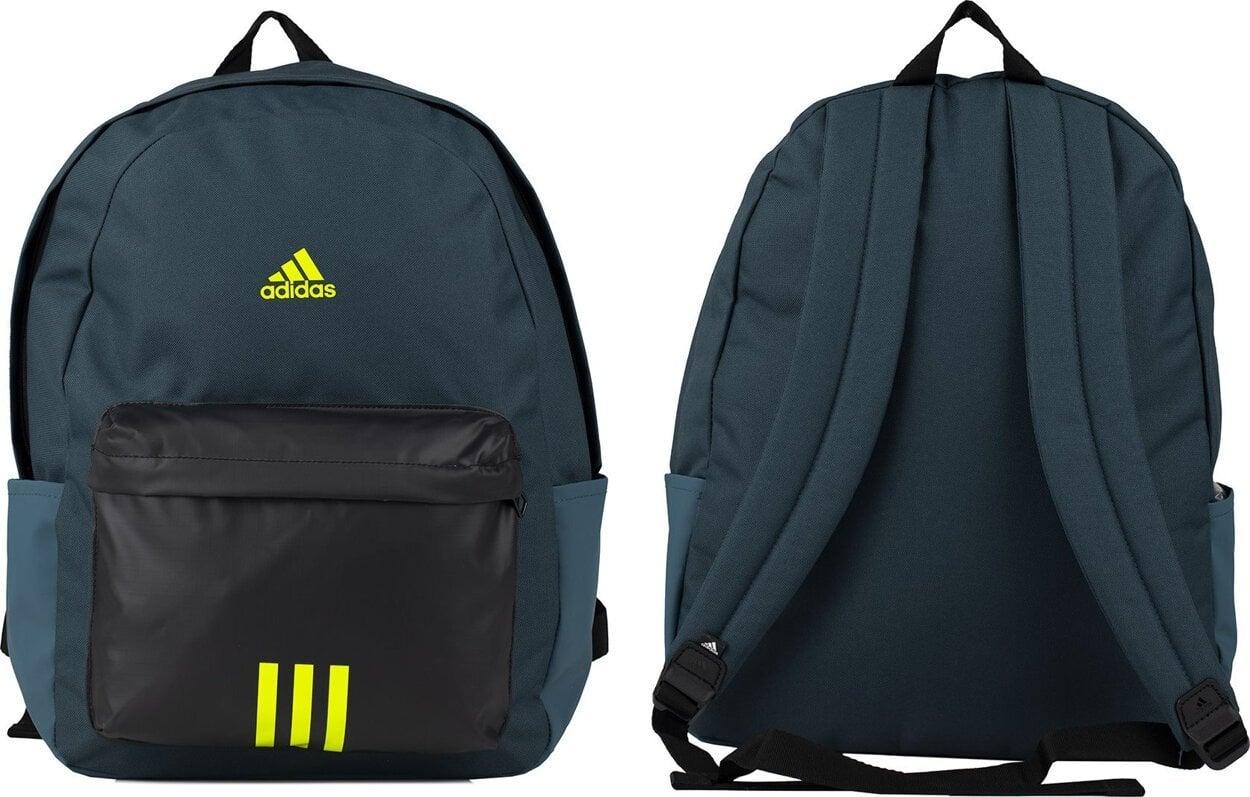 Шкільний міський спортивний рюкзак Adidas Classic Badge of Sport 3-Stripes turquoise IK5722