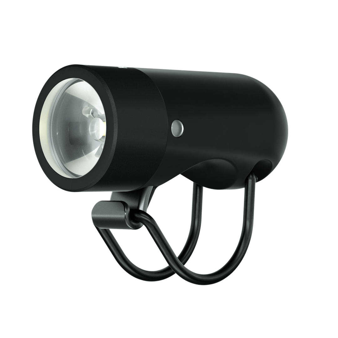Передній ліхтар KNOG PLUGGER Ninja, 350lm, USB, чорний