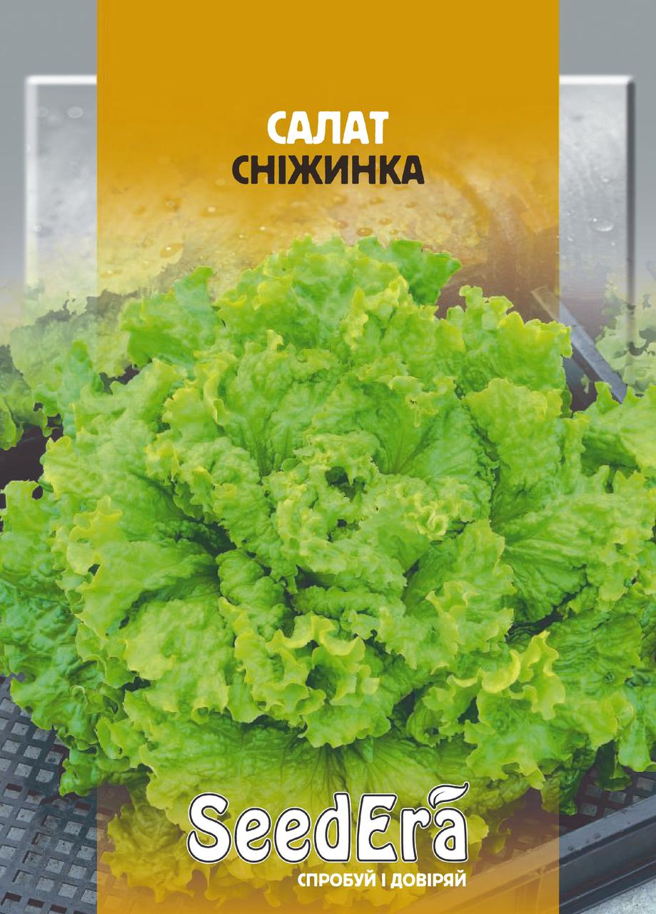 Насіння салату Листовий Сніжинка 10г