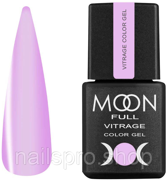 Гель-лак Moon Full Vitrage Collor Gel No02, 8 мл