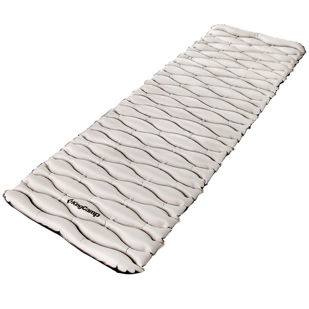 Матрац надувний KingKamp Ultra Light 650 183x51х5 см, сірий, фото 1