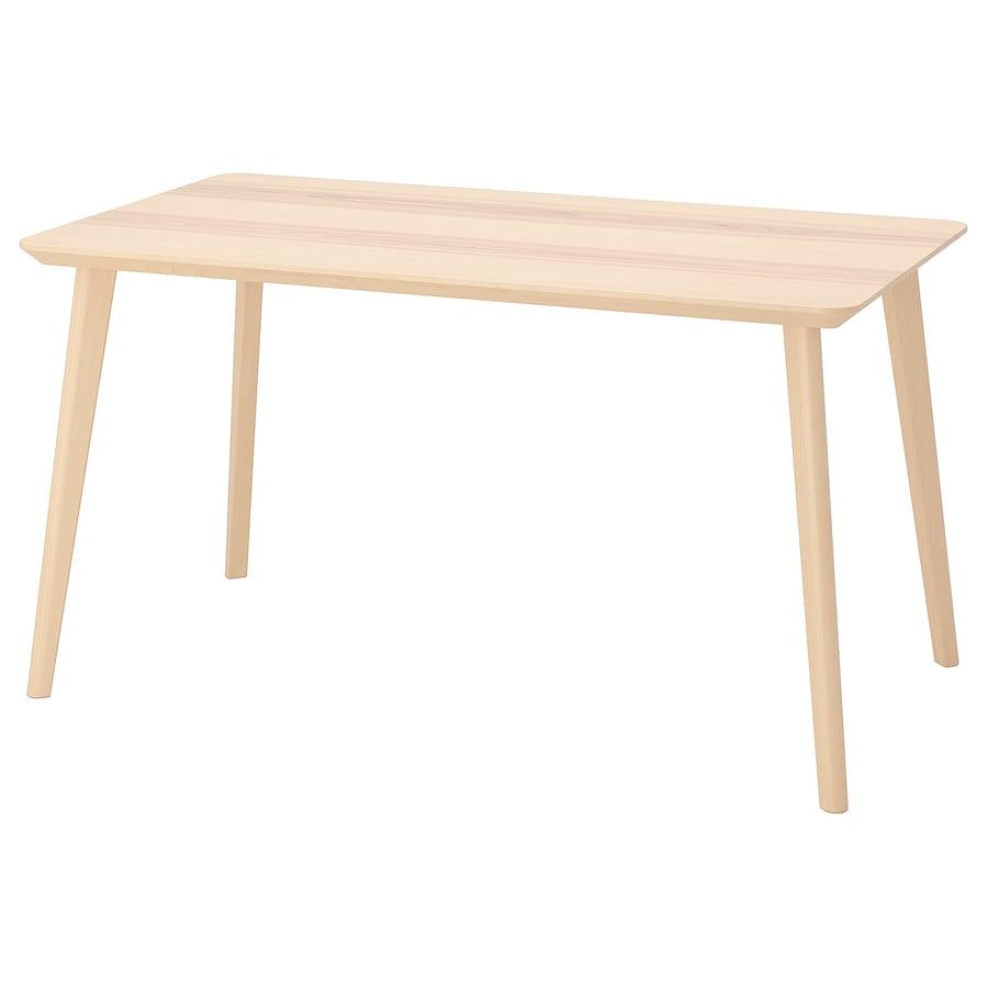 Стіл IKEA LISABO 140x78 см Світло-коричневий 702.943.39