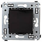 Вимикач 1-клавішний чорний [4402103] Avanti ДКС