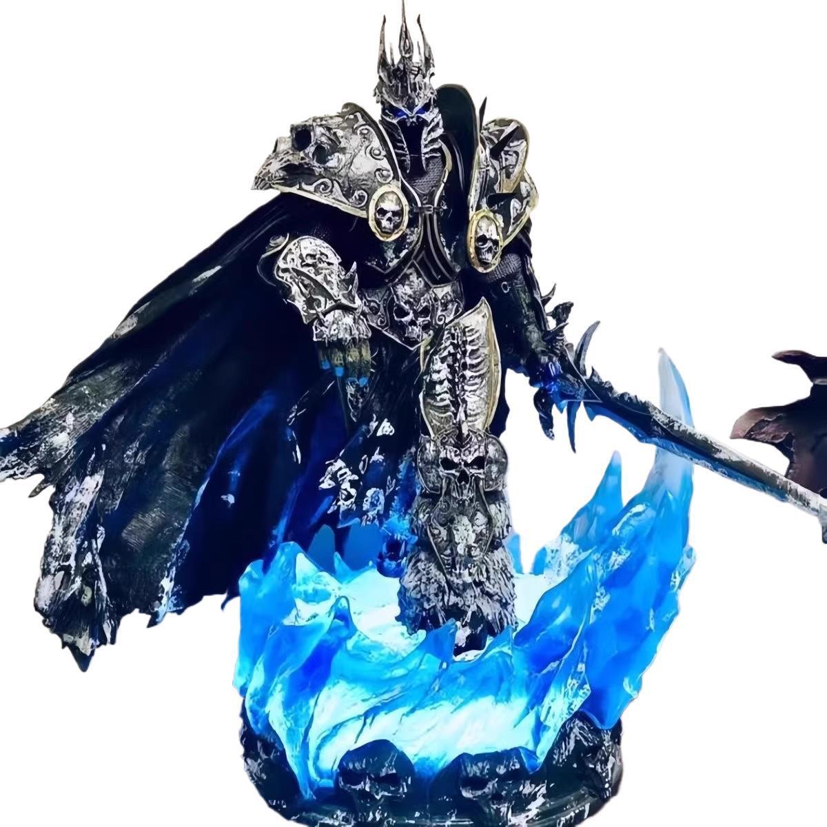 Фігурка світильник Варкрафт Король Лич Warcraft The Lich King 40 см