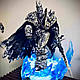 Фігурка світильник Варкрафт Король Лич Warcraft The Lich King 40 см, фото 4