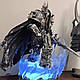 Фігурка світильник Варкрафт Король Лич Warcraft The Lich King 40 см, фото 3