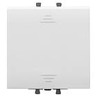 Перемикач 1-клавішний прохідний 2 модуля білий [4400112] Avanti ДКС