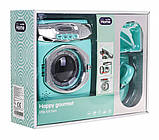 Велика пральна машина, кошик для білизни, прасувальна дошка, фото 6