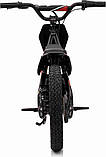 Дитячий акумуляторний мотоцикл BAIGOR 23 PRO чорний, фото 6