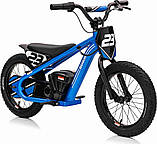 Дитячий акумуляторний мотоцикл BAIGOR 23 PRO Синій, фото 8