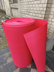 Кольоровий ІЗОЛОН для паросткових квітів ППЕ 3002 (ЧЕРВОНИЙ) Висота рулону 1 м.