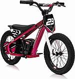 Дитячий акумуляторний мотоцикл BAIGOR 23 PRO Рожевий, фото 8