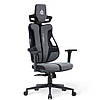 Геймерське ігрове комп'ютерне крісло Cyberlux V8 Fabric Grey з тканини, фото 10