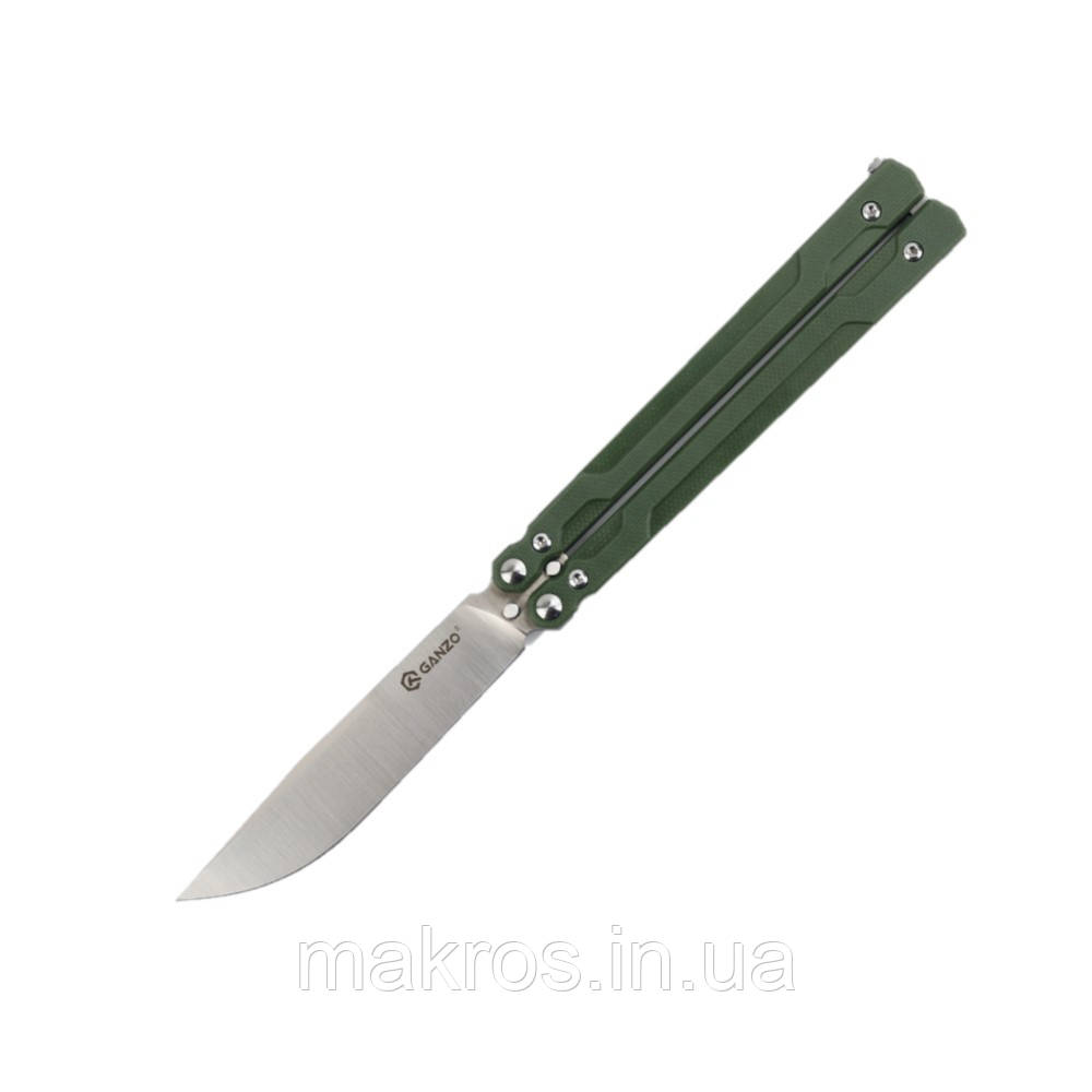 Нiж-метелик (балiсонг) Ganzo G766-GR