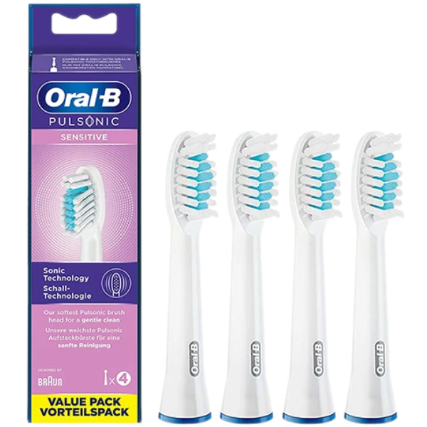 Насадки на зубні щітки Oral-B Pulsonic Sensitive (4 шт.)