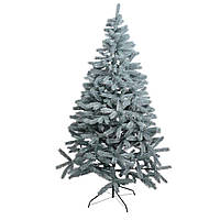 Штучна ялинка Косівська, лита V8 блакитна, 1,5 м