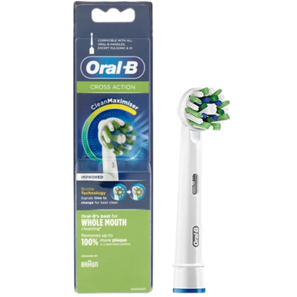 Насадки на зубні щітки Oral-B EB50 Cross Action CleanMaximiser (1 шт.)