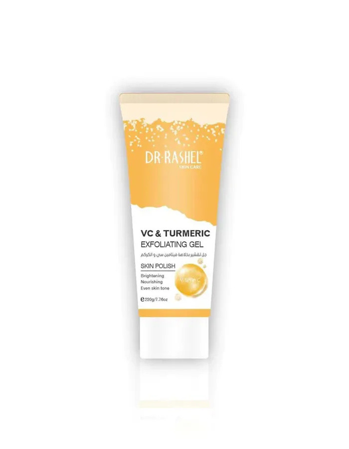 Гель скатка Dr-Rashel exfoliating gel VC&Turmeric 220 грам