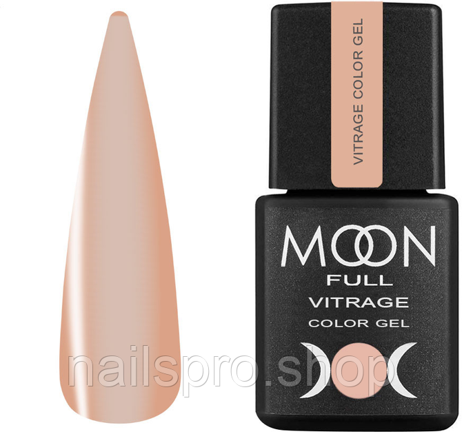 Гель-лак Moon Full Vitrage Collor Gel No09, 8 мл