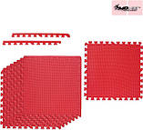Килимок Movit RED PUZZLE для домашнього тренажерного залу, фото 3