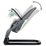 Крісло-гойдалка для немовлят Nukido з іграшками, 72 х 45,5 х 41-62 см - сіра, фото 4