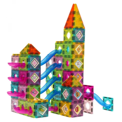 Дитячий конструктор магнітний Castle Track Ball 226 ел., фото 1