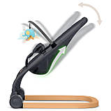 Крісло-гойдалка для немовлят Nukido, 72 х 45,5 х 41-62 см - темно-сіра, фото 2