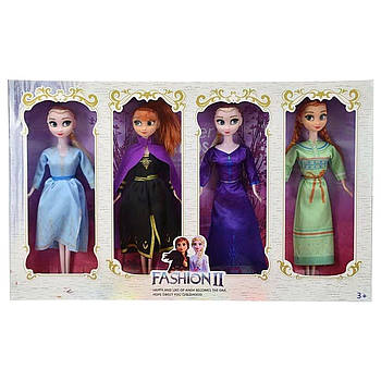 Набір ляльок Холодне серце Frozen (4 ляльки, висота 29см) ZHF 2174